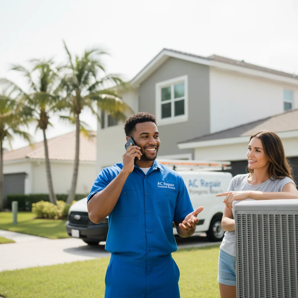 AC Repair Pompano Beach customer support in Gretna